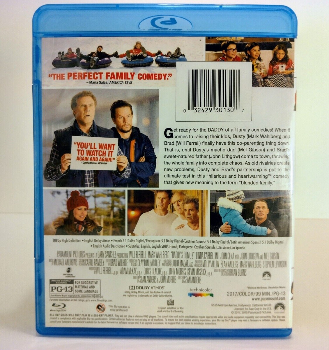 Daddy's Home [Blu-ray] Comedy Movie