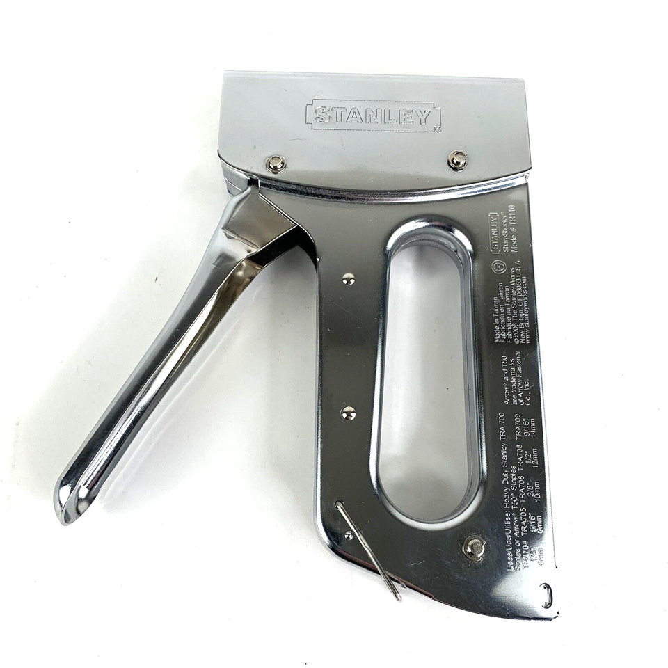 Stanley Staple Gun TR110 Heavy Duty Uses TRA700 Series or Arrow T50