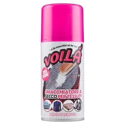 EBANO Voilà Smacchiatore a secco spray per tessuti Tappeti Divani Moquette Elimina