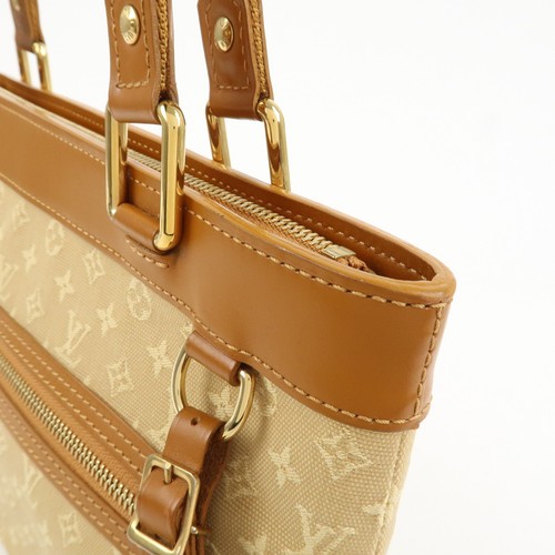 echt Louis Vuitton Monogramm Mini Lucille PM Handtasche beige M92684 gebraucht kostenloser Versand - Bild 14 von 24