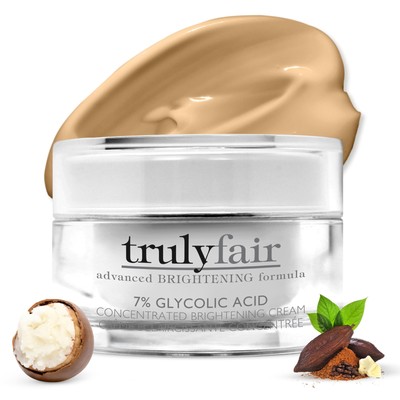 7% Glycolic Acid Concentrated Brightening Cream for women - Night cream - She...