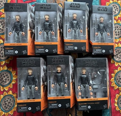 Star Wars Black Series A New Hope Nalan Cheel Figrin D an Modal Nodes Band Lot