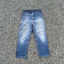 Vintage 50s 60s light wash Big Mac carpenter jeans 34x30