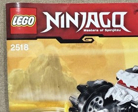 LEGO&reg; Ninjago 2518 Masters Of Spinjitzu Instruction Manual Only