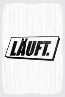 Blechschild 30X20 Cm LäUft WeißEs Deko Geschenk Schild
