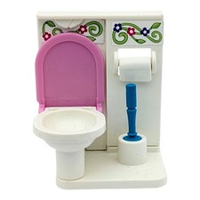 Playmobil parete vater rosa bagno vittoriano città sciolta