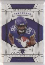 2021 Panini National Treasures Treasured Rookies /99 Kene Nwangwu #TRC-34 0ym4