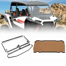 UTV Flip Windshield + Rear Windshield Vented for 2024-2025 Polaris RZR XP 1000/4