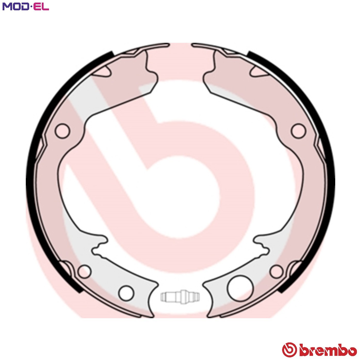 BRAKE SHOE SET PARKING BRAKE S 78 508 FOR SUBARU OUTBACK/LEGACY FORESTER 2.5L