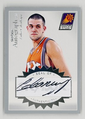 2003-04 SkyBox Autographics #A-ZC Zarko Cabarkapa /150 AUTO Silver