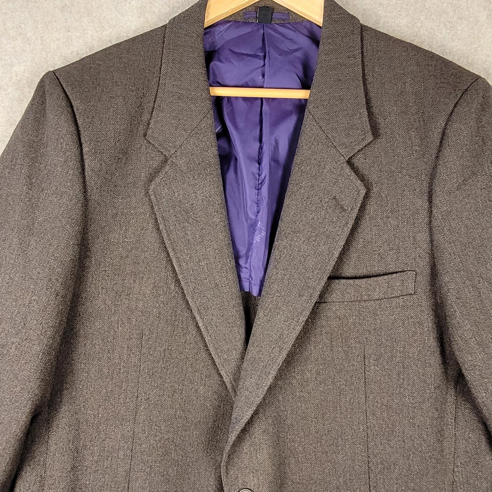 Blazer Patagonia Espiga Para Hombre 42L Vintage Mezcla Poli/Nylon Marrón Foto 2 de 4