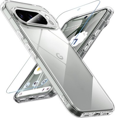 For Google Pixel 10a Case /Pixel 10 Pro XL Phone Cover Shockproof + Screen Glass
