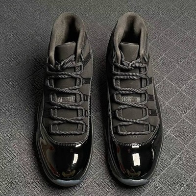 Nike Air Jordan 11 Retro Cap and Gown Black Patent Leather High