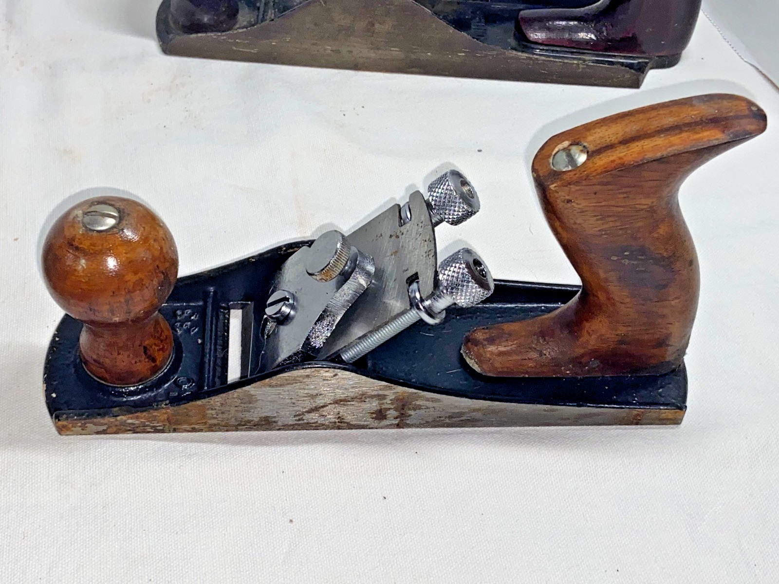 (3) Vintage Stanley Heavy Metal Wood Planers Planes SB4,  NO 33, ++ (USA)