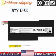   Battery for MSI GF65 Thin 10SDR 9SEXR 9SD,GS73 8RF MS-16K3 MS-16W1 BTY-M6K US