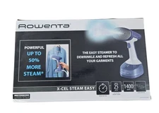 Rowenta X-Cel Steam Easy Garment Steamer Blue Tested Working DR7110