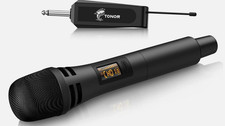 TONOR TW-310 Wireless Mikrofon Funk Karaoke Mic 15 Kanäle Bühne