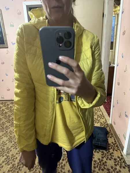 Women Stefanel Jacket Yellow 38