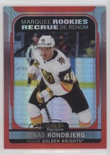2021 O-Pee-Chee Platinum Marquee Rookies Red Prism 100/199 Jonas Rondbjerg 04yf