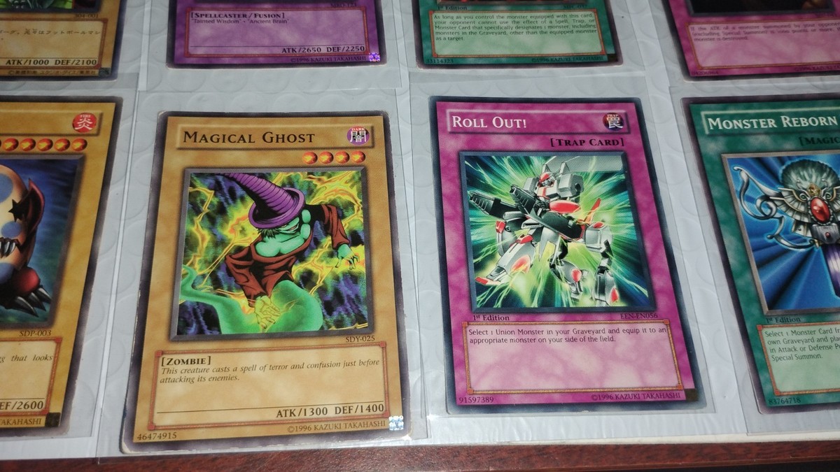 Yugioh 1996 First Edition Card Lot Of 15