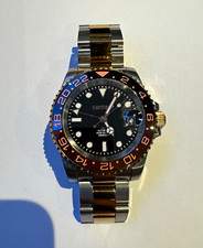 NH35 Movement Automatic Two-Tone RootBeer Watch - Read Description