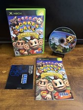 Super Monkey Ball Deluxe (Microsoft Xbox, 2005) CIB Complete w/Manual - Tested