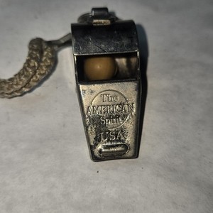 The AMERICAN Spirit Whistle Metal - Sliver Color (Police - Security) Made in USA