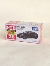 TAKARA TOMY TOMICA 28 TESLA MODEL Y Diecast Model Car SUV 1/63 SCALE NEW Sealed
