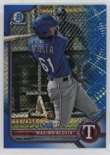2022 Bowman Chrome Prospects Mega Box Blue Mojo Refractor Maximo Acosta 12ec