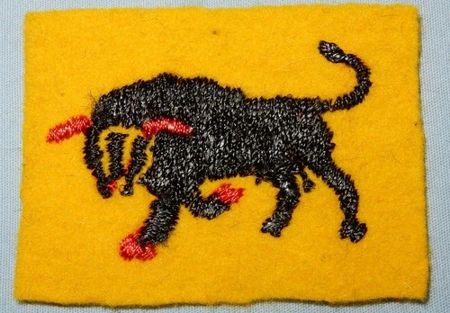 WW2 11th ARMOURED DIVISION MILITARY FORMATION SIGN PATCH BADGE WORLD WAR II