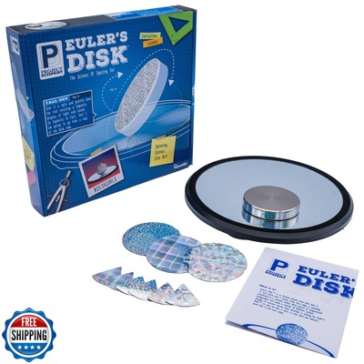Toysmith Euler s Disk   Create A Hypnotic Display of Light and Sound- Science