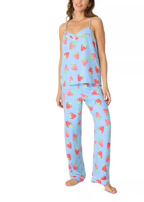 PJ Salvage Women's Farmers Market Camisole & Pants Pajama Set Size XL 20026