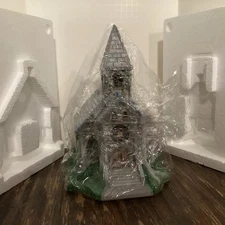 PARTYLITE “The Church” Tealight House - Olde World Village No. 2 Candle Holder