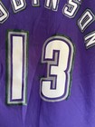 Vintage Champion NBA Jersey Milwaukee Bucks #13 Glenn Robinson sz 44 Purple — photo 7