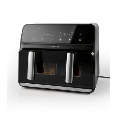 Salter Fuzion 8L Dual Air Fryer mit Trennwand - EK5728NF