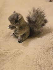 Folkmanis Plush Mini Gray Squirrel Finger Puppet Fast Shipping