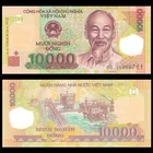 Vietnamese Dong 10000 10K Polymer Banknote in Vietnam VND Uncirculated UNC