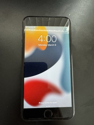 Apple iPhone 8 Plus Unlocked Black Wi-Fi Bluetooth iOS Bar Smartphone