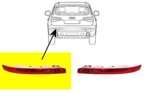 AUDI Q7 4L 06-15 Stoßstange Reflektor Heckleuchte Rückleuchte