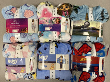 Kids 3 Piece Character Robe  PJ Set Asst Sizes  Characters NWT