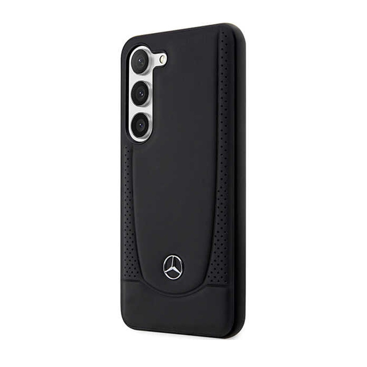 Protection Galaxy S23 Plus cuir luxe perforé antichoc et élégante