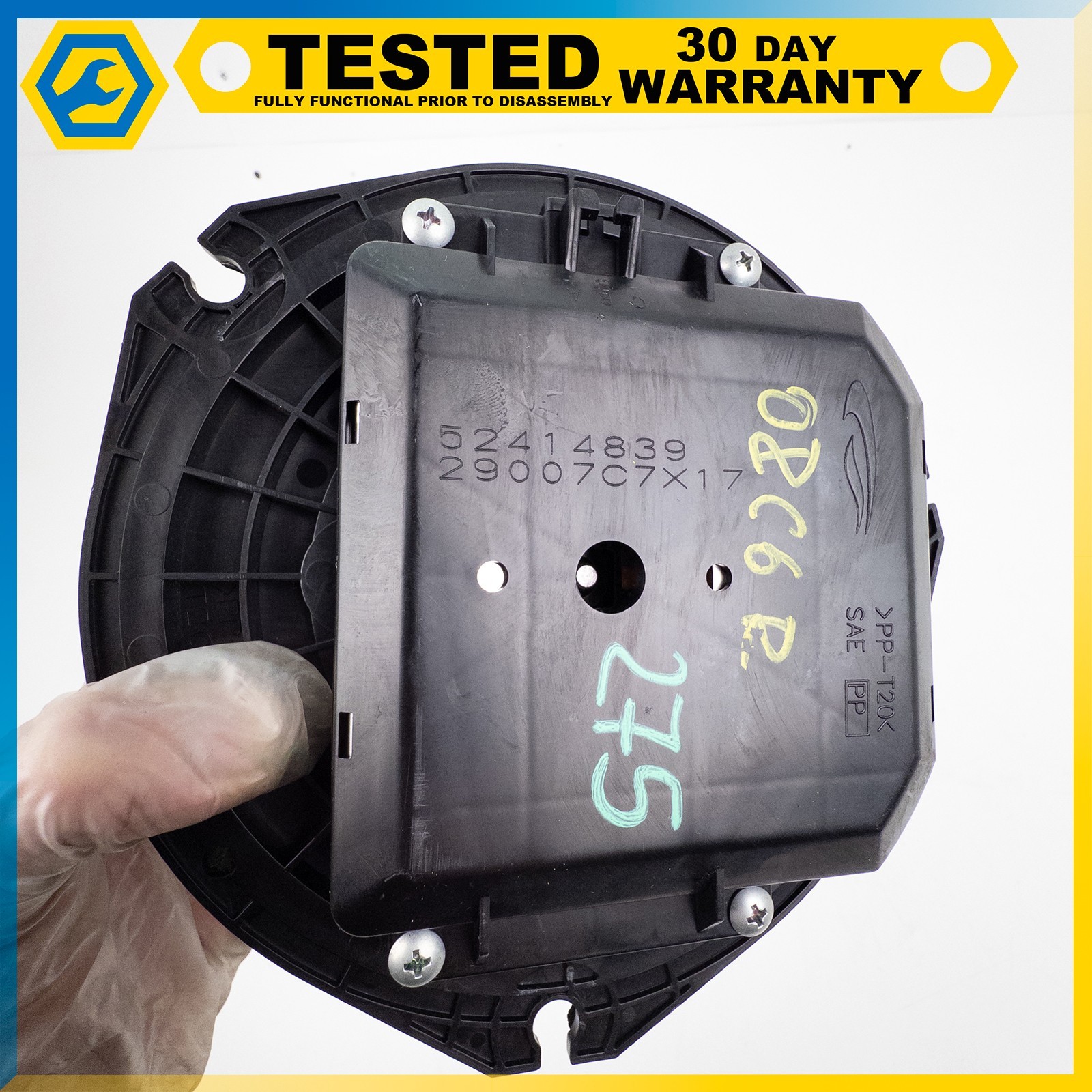 05-13 CHEVROLET CORVETTE C6 XLR HVAC COMPARTMENT BLOWER MOTOR HEATER FAN OEM