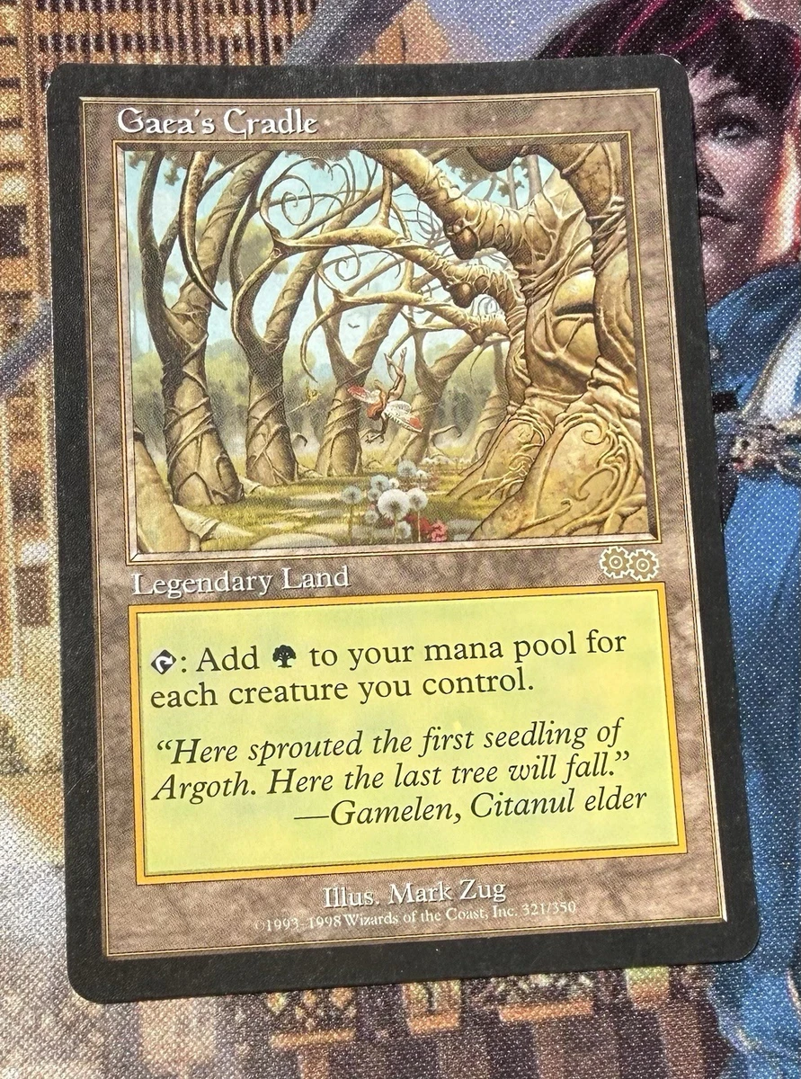 マジック：ザ・ギャザリング Gaea's Cradle #321 Urza's Saga PSA 8 Las mejores ofertas en Gaea's Cradle Magic: the Gathering juegos