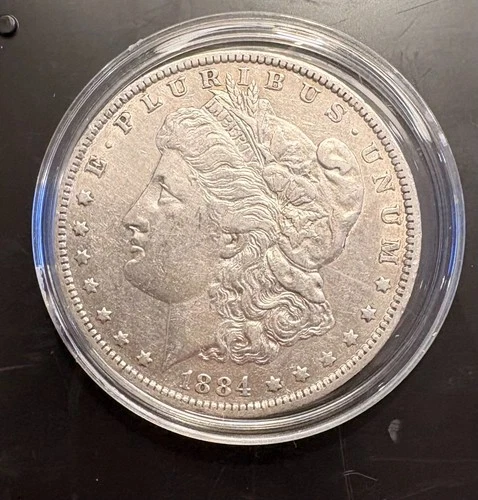 🔥1884-0 Morgan Dollar 90% Silver CoinSnap analysis is Fine to AU🔥