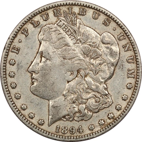 1894-O Morgan Silver Dollar $1, Extremely Fine XF