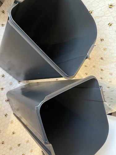 Brabantia Bo Pedal Bin 2 x 30L Inner Buckets White Waste/Recycling Kit**DENTED** - Picture 22 of 24