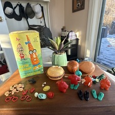 Katie the Carrot Antique Hasbro Vintage with Mr. Potato Head 2053 More