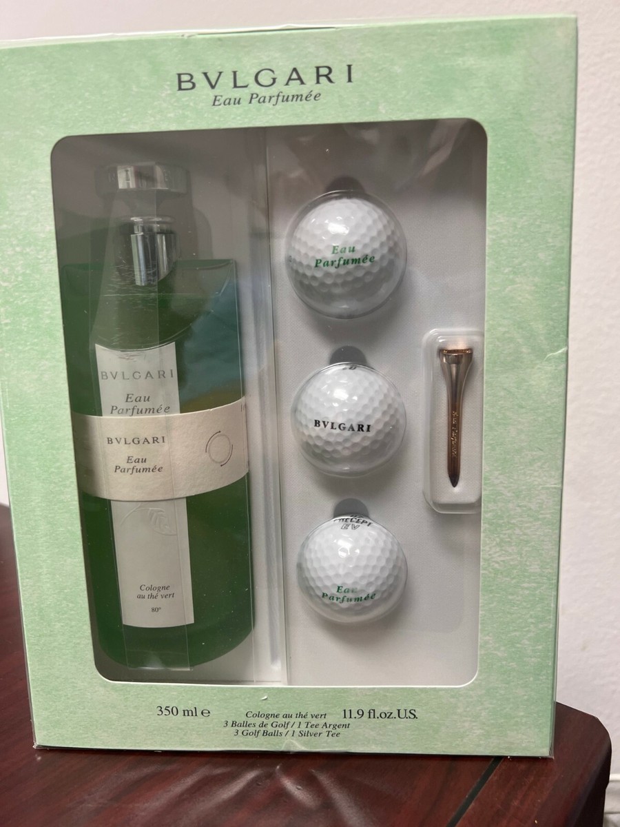 BVLGARI EAU THE VERT 11.9 FL oz/ 350 ML Eau Parfumee + 3 Golf