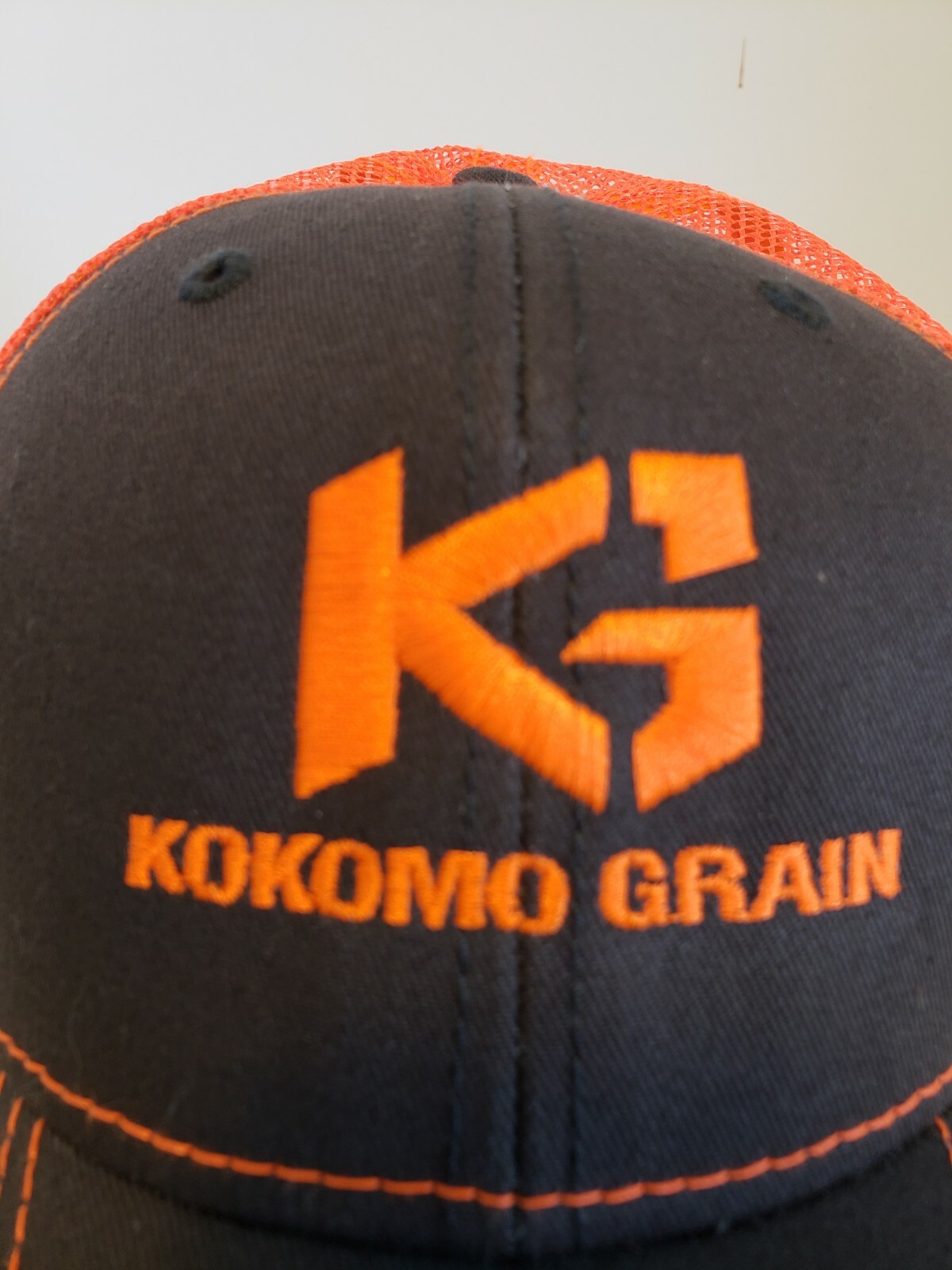 Kokomo Grain Farmers/Trucker Hat Mesh Snap Back Embro… - Gem