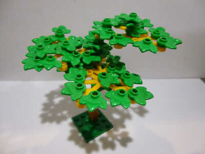1  LEGO  MOC,Kleinblättriger Laubbaum,Erle,Alleebaum Pflanze,Esche,58 Teile Neu.